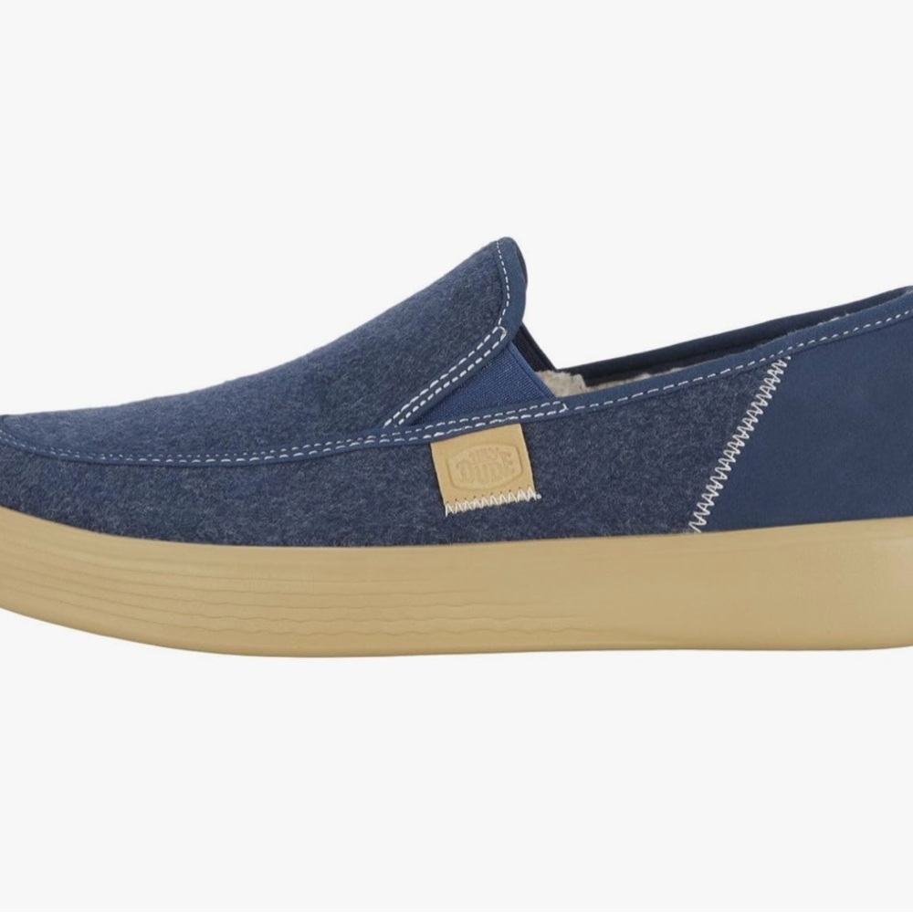 Hey Dude Sunapee Warmth Navy - Men’s size 13 , brand new unworn